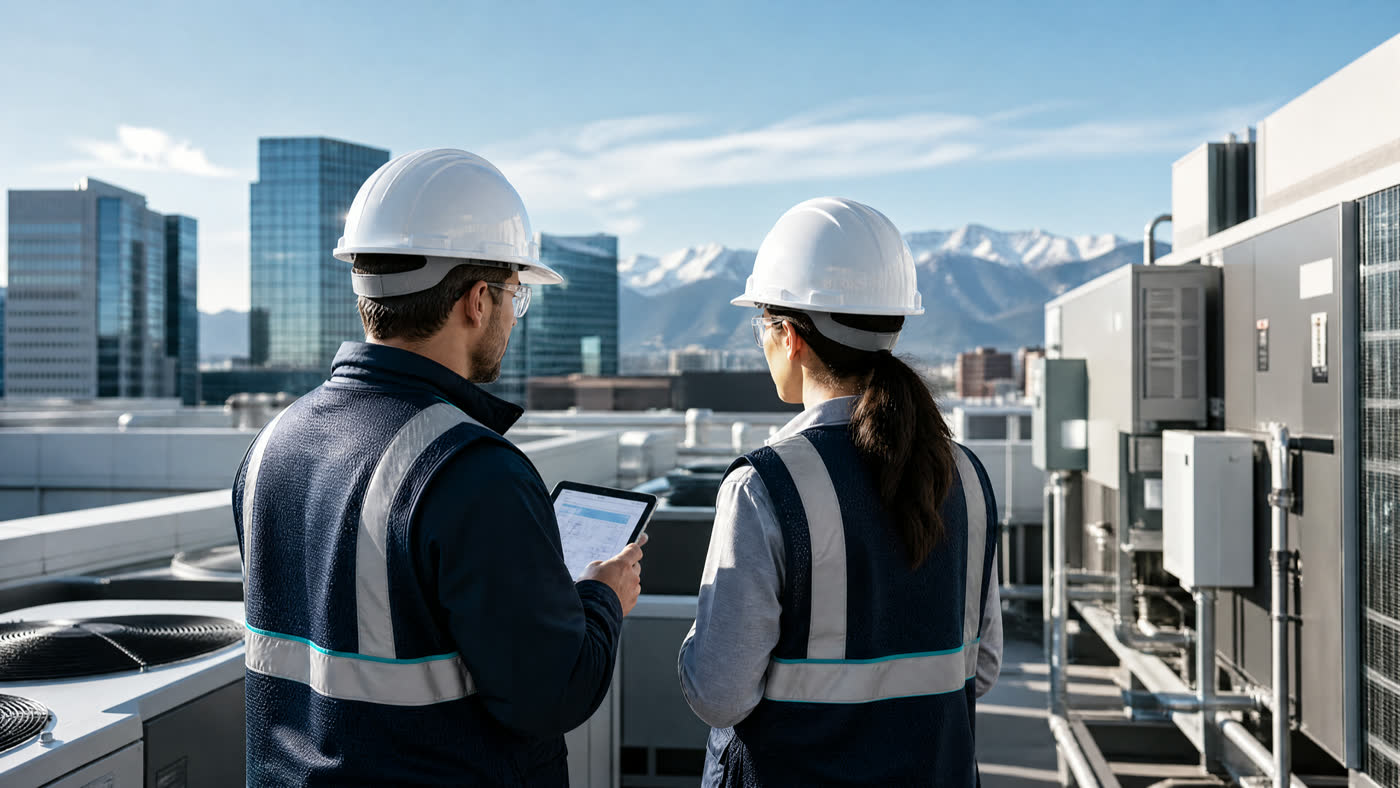 Energy advisory site walkthrough and building equipment review